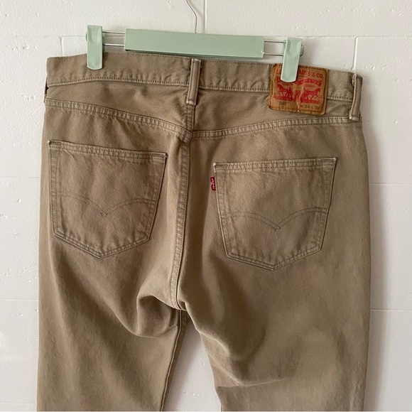 Levi's Beige Jeans 34X30 - Picture 11 of 13